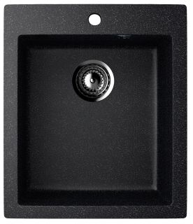 Кухонная мойка Ulgran Classic U-404-308 чёрный